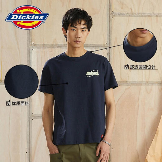 Dickies纯棉短袖T恤男  舒适休闲宽松百搭上衣DK010376 商品图5