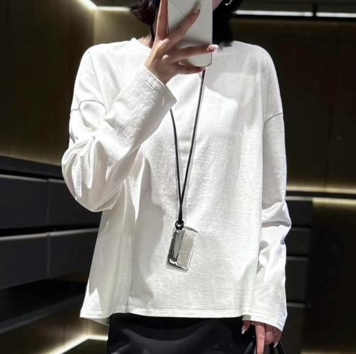 福利特价     row基础长袖T   人手款！ 气流纺工艺长袖   圆领长袖T恤 商品图0