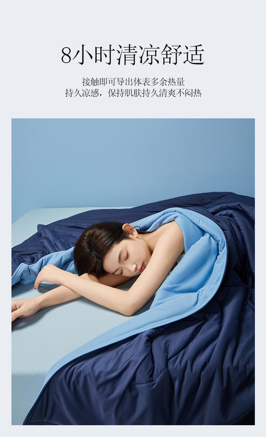 亚proA类夏凉被星球冰丝凉感夏被可机洗天丝空调被薄被 商品图3