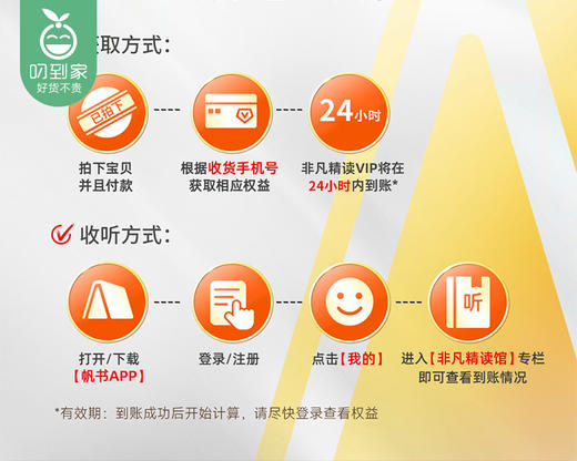 非凡精读VIP年卡会员（2年/份） 商品图2