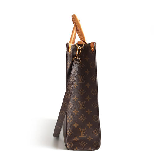 【95新】LV路易威登M46236中号老花Sac plat琴谱包手提单肩包女士300326AK21 商品图2