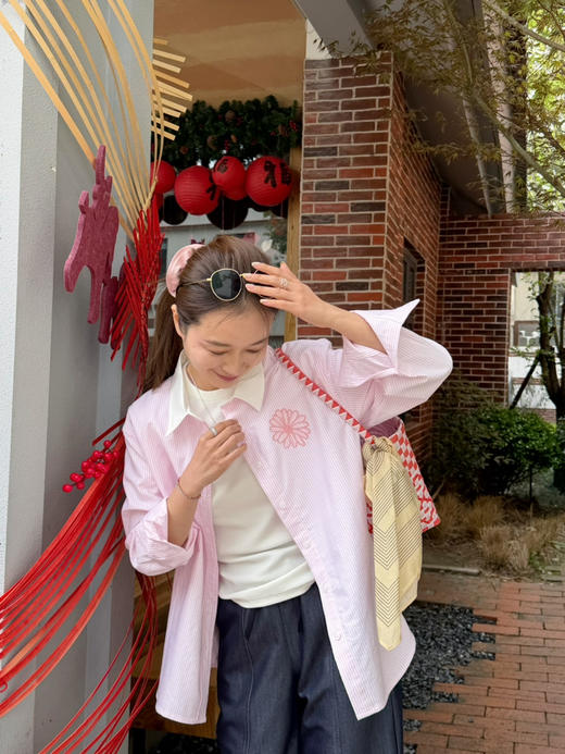 2604113    雏菊🌼 牛津纺 宽松衬衫 商品图6