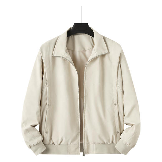 gxgjeans男装【PU】男士翻领夹克26春款纯色时尚潮流百搭宽松青少年外套K&C 商品图8