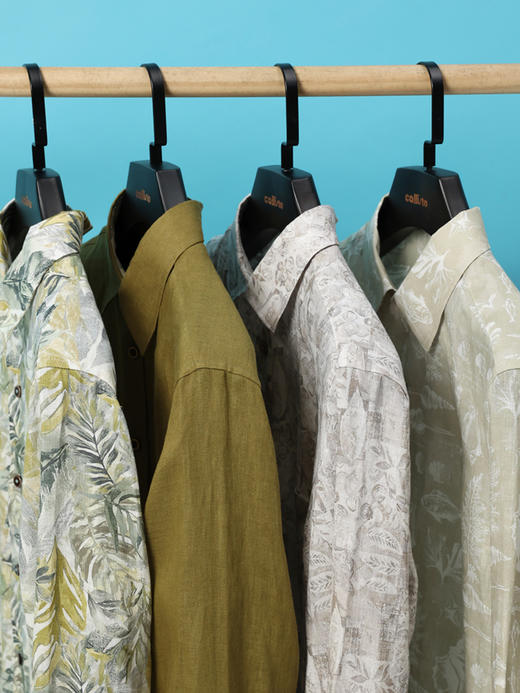 【复古野趣】callisto定制亚麻花衬衫系列 商品图0