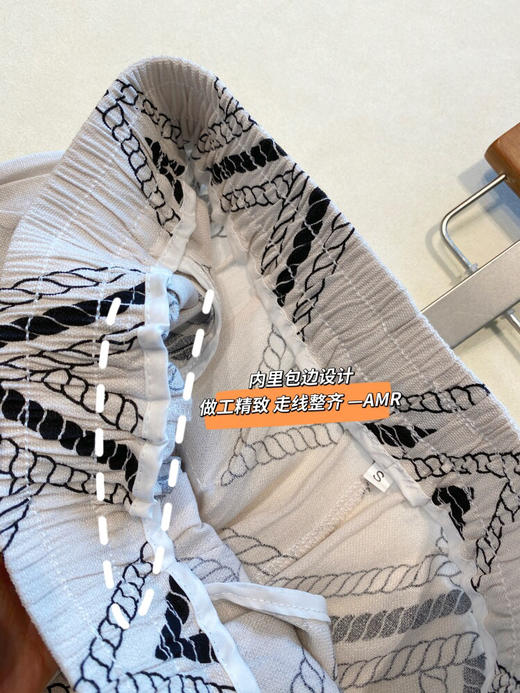 YAW6261设计感亚麻长裤 商品图7