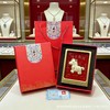 六鑫珠宝 足金999八方来财马上有钱伴手礼品礼盒摆件 商品缩略图1
