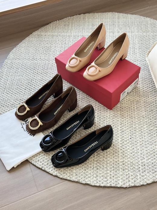 菲拉格慕 高圆圆同款单鞋高跟鞋 5cm 商品图0