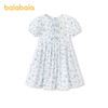 【商场同款】巴拉巴拉儿童连衣裙女童2026新款夏季经典收腰A字裙 商品缩略图1
