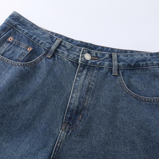 gxgjeans男装【棉100%】男士牛仔裤26春款显瘦百搭校园通勤直筒长裤男K&C 商品图2