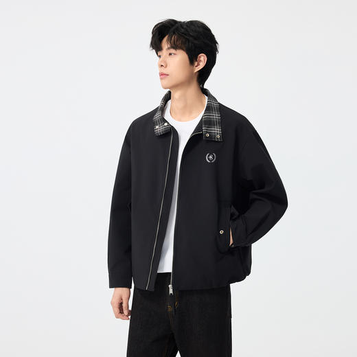 gxgjeans男装【爆款热卖】男士翻领夹克2026春款时尚潮流百搭青少年外套K&C 商品图4