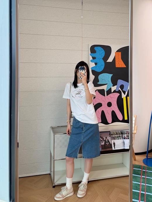 巴宝莉 26ss新款粉色战马短袖 商品图5