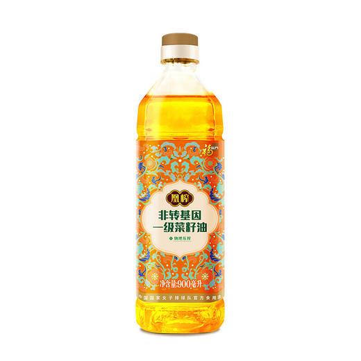 【八十八倉甄选】福临门凰榨非转基因一级菜籽油900ml 商品图0
