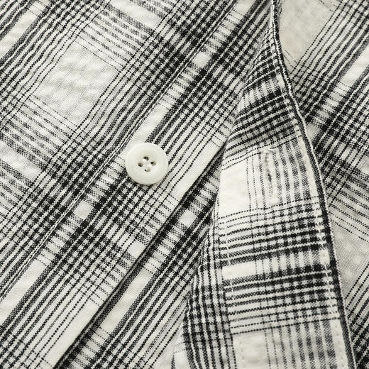 gxgjeans男装【青春流行】格子衬衫26春款时尚百搭校园户外青少年外套上衣男K&C 商品图8