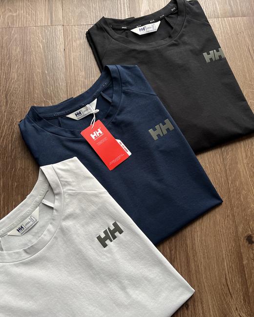 点此购买 海丽汉森夏季男士休闲运动舒适抗菌圆领短袖T恤 xj 344084 商品图14