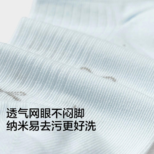 【商场同款】巴拉巴拉儿童袜子夏网眼袜透气薄女童短袜甜美三双装 商品图3