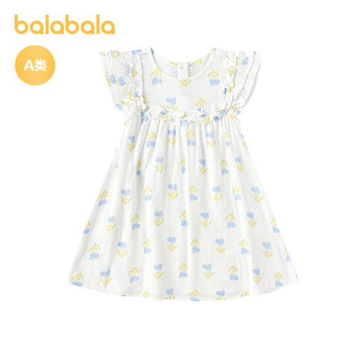【商场同款】巴拉巴拉宝宝连衣裙婴儿公主裙2026新款夏装甜美舒适 商品图4