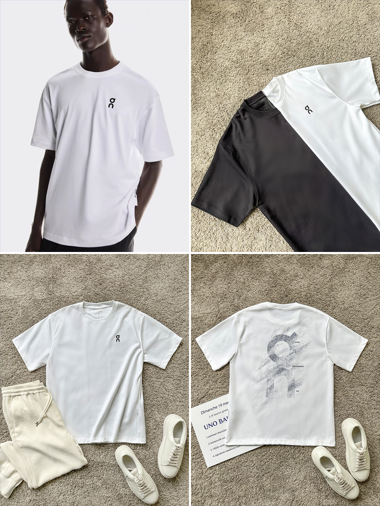 THS-限时 昂跑 男士运动科技感短袖T恤 2色 AH2516