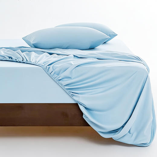 【秒杀福利】多娜凉感床笠三件套 | 凉感面料、柔软透气、可机洗、好打理、简约纯色 商品图6