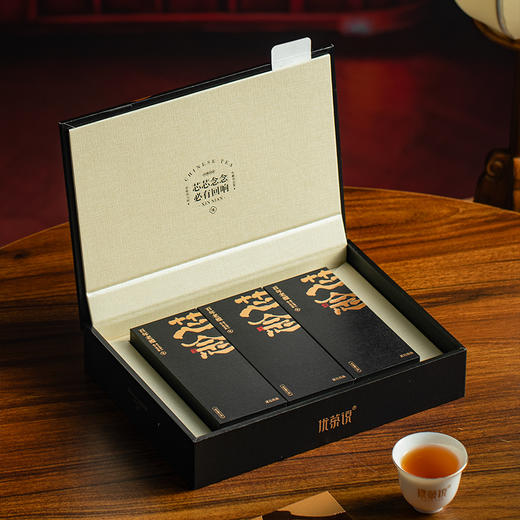 【优茶说】芯念贰号·百年老枞〈慧苑坑〉54克6泡礼盒装PA 商品图1