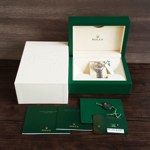 【95新】ROLEX 劳力士278384RBR-0036天文台认证自动机械机芯日期显示31MM（女款）日志型系列蚝式钢/18K白金250326TJ47 商品图1