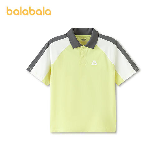 【商场同款】巴拉巴拉童装男童短袖t恤儿童2026夏新款POLO衫速干 商品图1