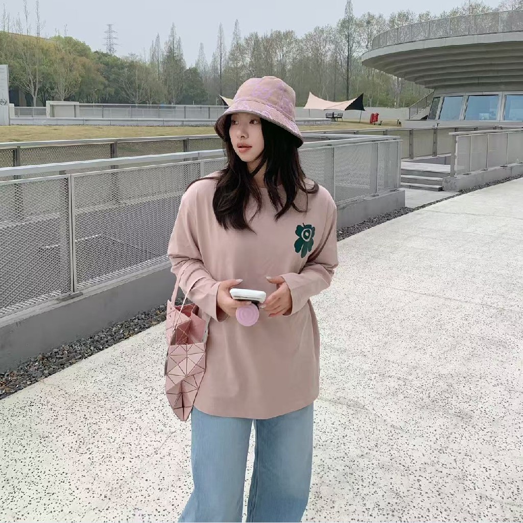 【4.2有新】四色花朵T恤，自留两件，推荐！不退了换色换码～