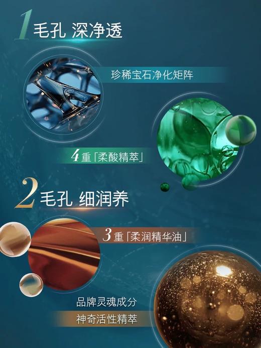 【超绝清洁组合】LA MER 海蓝之谜极光绿泥膜50ml 赠 海蓝之谜洁面125ml 深层清洁 净澈焕肤 商品图3