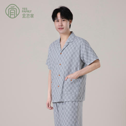 宜色家 格调家·短袖睡衣套装 男女款 商品图9