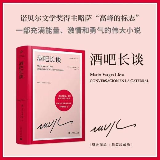 略萨作品20种任选 谈马尔克斯 酒吧长谈 城市与狗等 商品图2