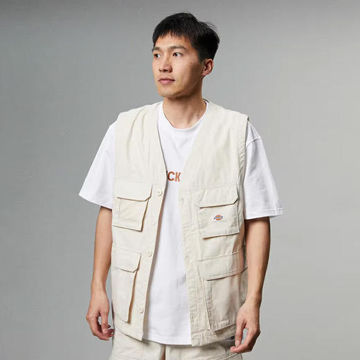 Dickies工装马甲男休闲多口袋城市机能休闲宽松风格背心 DK013072 商品图8