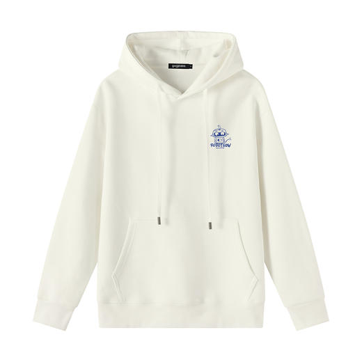 gxgjeans男装【多色可选】日常百搭男士连帽卫衣2026春款运动休闲套头上衣K&C 商品图3