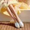 西遇渔夫鞋女2026春季新款一脚蹬蝴蝶结刺绣厚底百搭休闲圆头单鞋V0066330 商品缩略图3