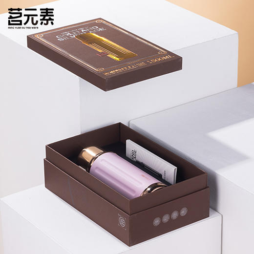 小钢炮2.0/金银时代/内钛焖茶杯藕荷色PA 商品图5