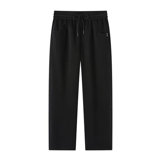 gxgjeans男装【卡尔棉】宽松弯刀裤26春款纯色系带运动休闲长裤百搭通勤裤K&C 商品图6