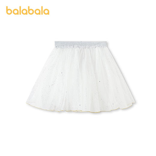 【商场同款】巴拉巴拉童装女童短裙儿童裙子2026夏新款A型网纱裙 商品图4