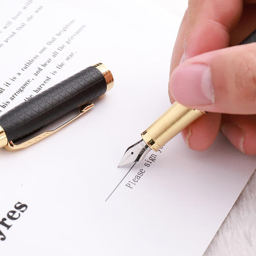 ZFCP12 派克Parker 派克IM黑森林钢笔签字笔墨水笔+57ml黑墨水 商品图2