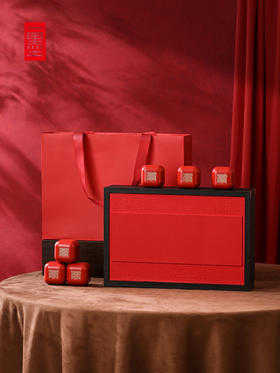 喜乐常安-12小罐茶礼盒红色包装PA