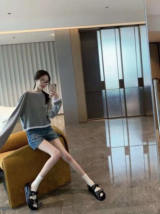 香奈儿 经典系列 魔术贴凉/拖鞋 商品图7