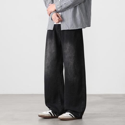 gxgjeans男装【棉感亲肤】男士宽松牛仔裤26春款时尚潮流百搭青少年长裤男K&C 商品图2