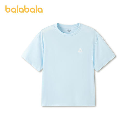 【商场同款】巴拉巴拉童装儿童短袖t恤男女童2026新款夏速干凉感 商品图0
