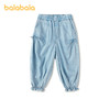 【商场同款】巴拉巴拉童装儿童长裤女童2026新款夏季泡泡束脚裤子 商品缩略图4