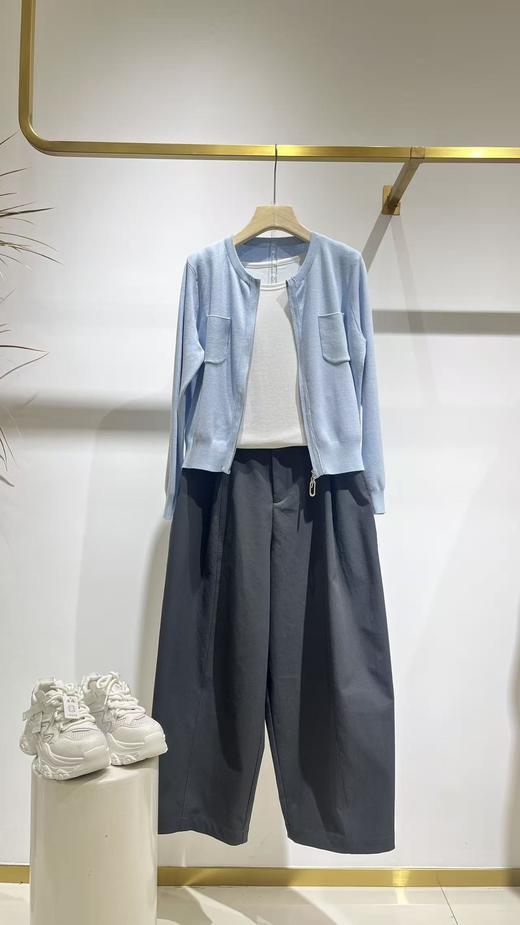 688572春款上新 天丝双拉链开衫 商品图4