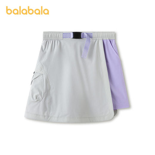 【商场同款】巴拉巴拉童装女童短裙儿童裙子2026夏装新款裙裤速干 商品图4