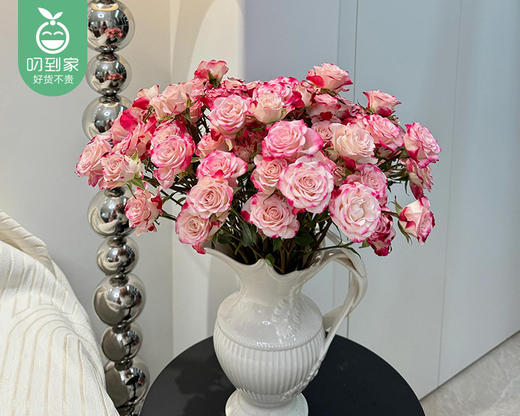 「折射甜心」多头玫瑰花束（每枝3个花头以上*10枝/束） 商品图4