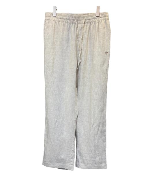 男款麻料长袖衬衫休闲裤长裤套装zh015 商品图2