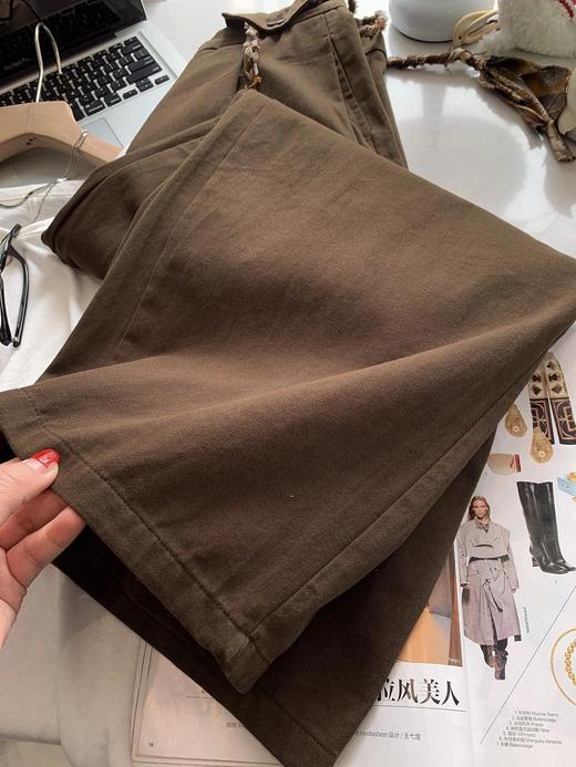 花绳直筒裤-26ZB03083 商品图8