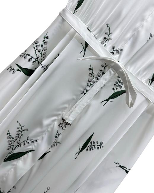 女款印花蝴蝶结连衣裙ba010 商品图2