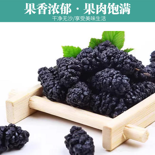 无沙桑葚干批发瓶装桑葚可搭枸杞菊花龙眼肉泡茶饮养颜泡水 商品图2