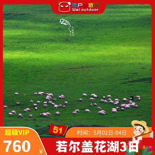 【五一丨若尔盖环线】（5.2-4）天边若尔盖，草原花湖，黄河九曲尽，毡馆牢落胡无影 商品图0