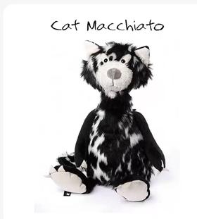 Beaststown怪兽镇搞怪创意毛绒玩具个性潦草玩偶小公仔挂件生日礼物